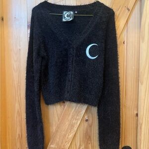 Killstar Crescent Knit Cardigan